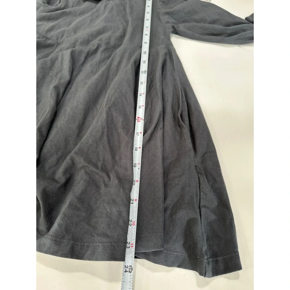 Holley‎ + Sage Girls Gray Knit Dress Peter Pan Collar Pockets Size 7